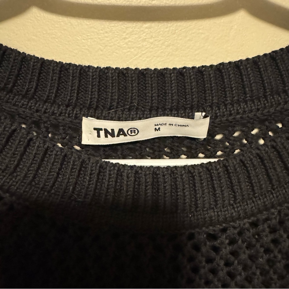 TNA Alameda Sweater in Black - Women’s Medium - Picture 7 of 10